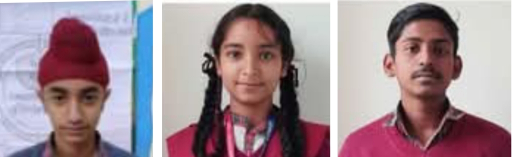 Prem Prakash secured first position by securing 93.7% marks in 10th class.